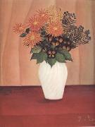 Bouquet of Flowers Henri Rousseau